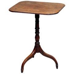 Regency Period Tilt-Top Mahogany Lamp Table