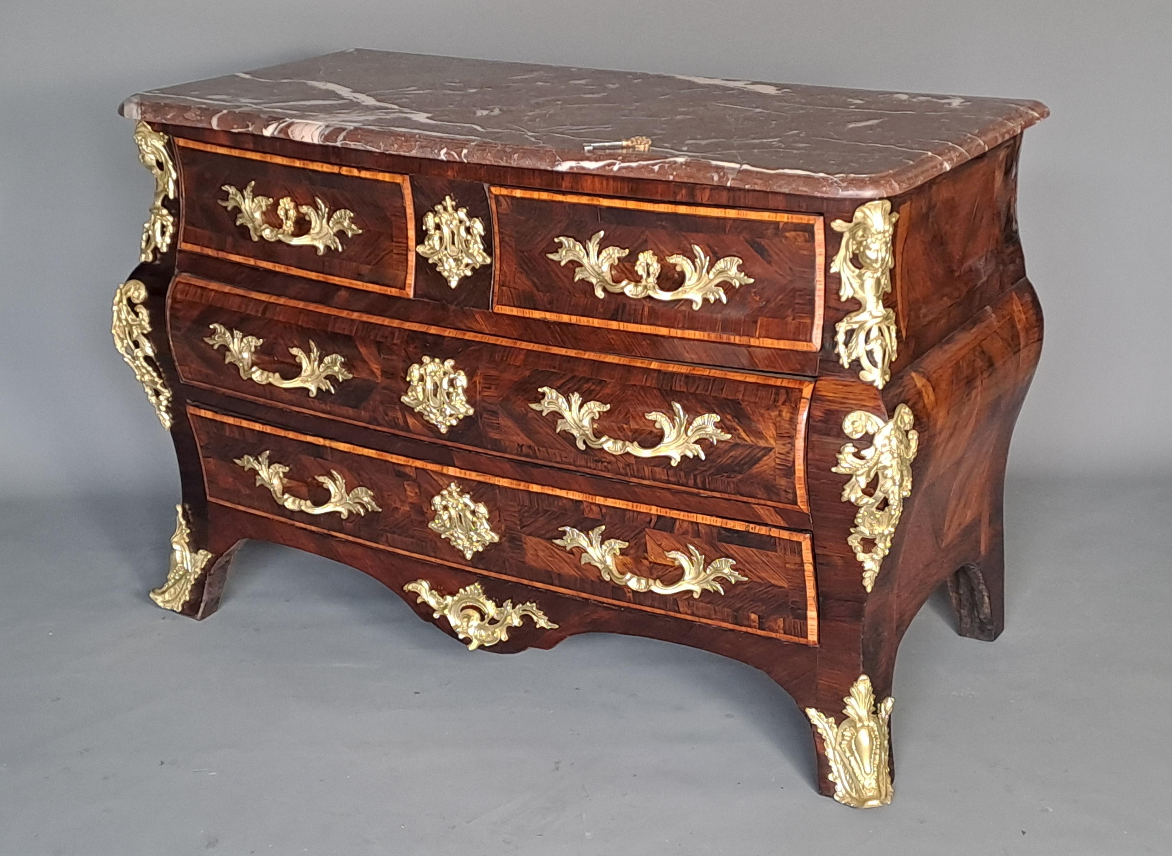 18th Century Regency Period Tombeau Commode For Sale