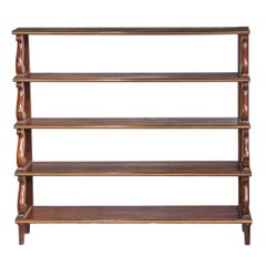 Regency Period 'Waterfall' Bookcase