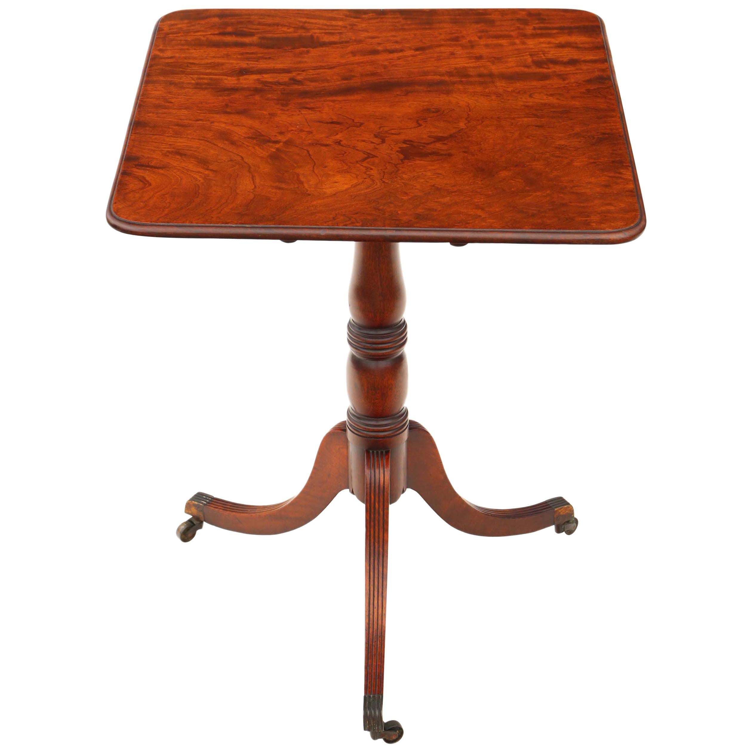 Regency, Plum, Pudding, Mahogany, Tilt, Top, Supper, Table