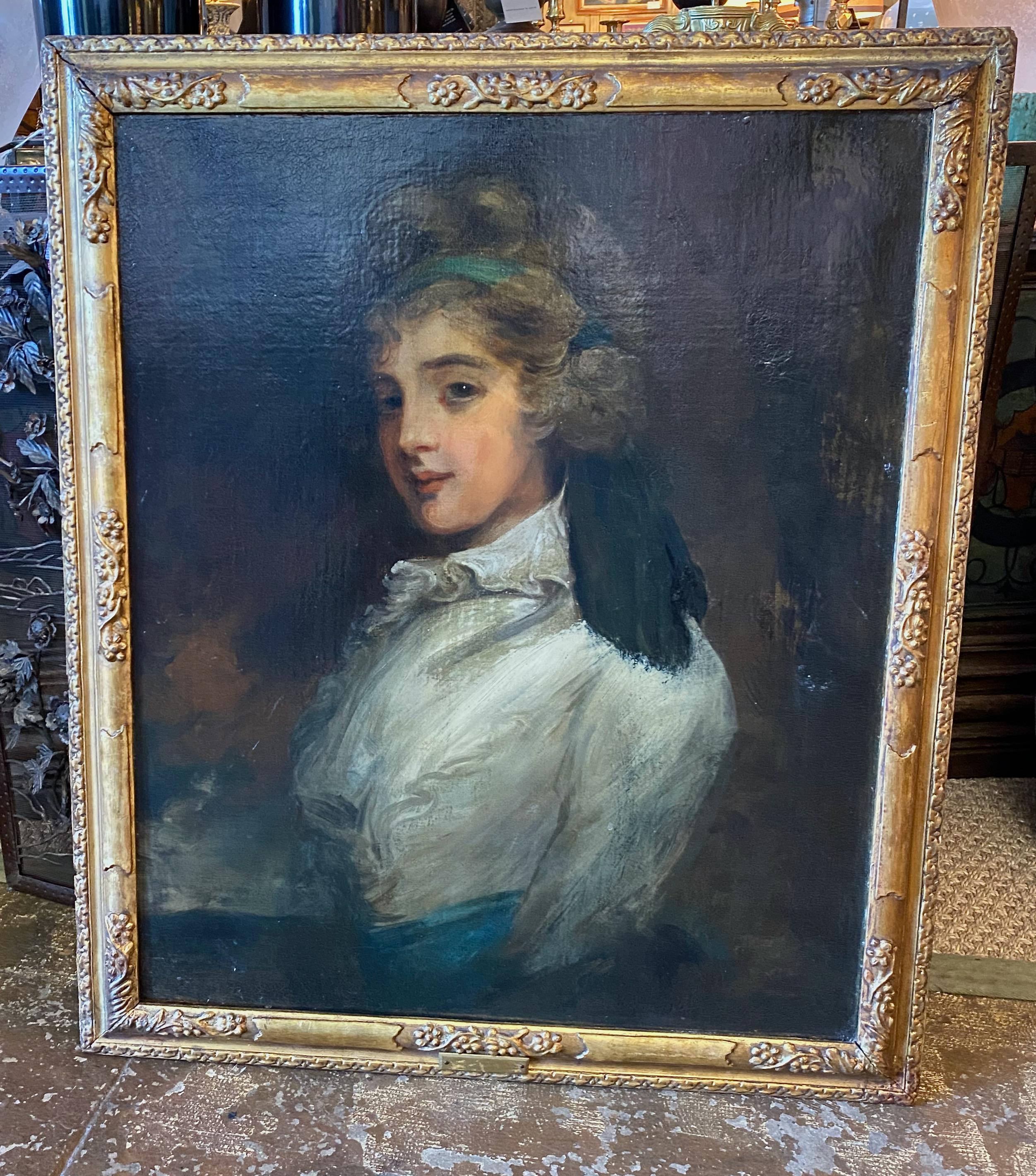 Regency-Porträt einer Dandy, ca. 1800-1815 (Englisch) im Angebot