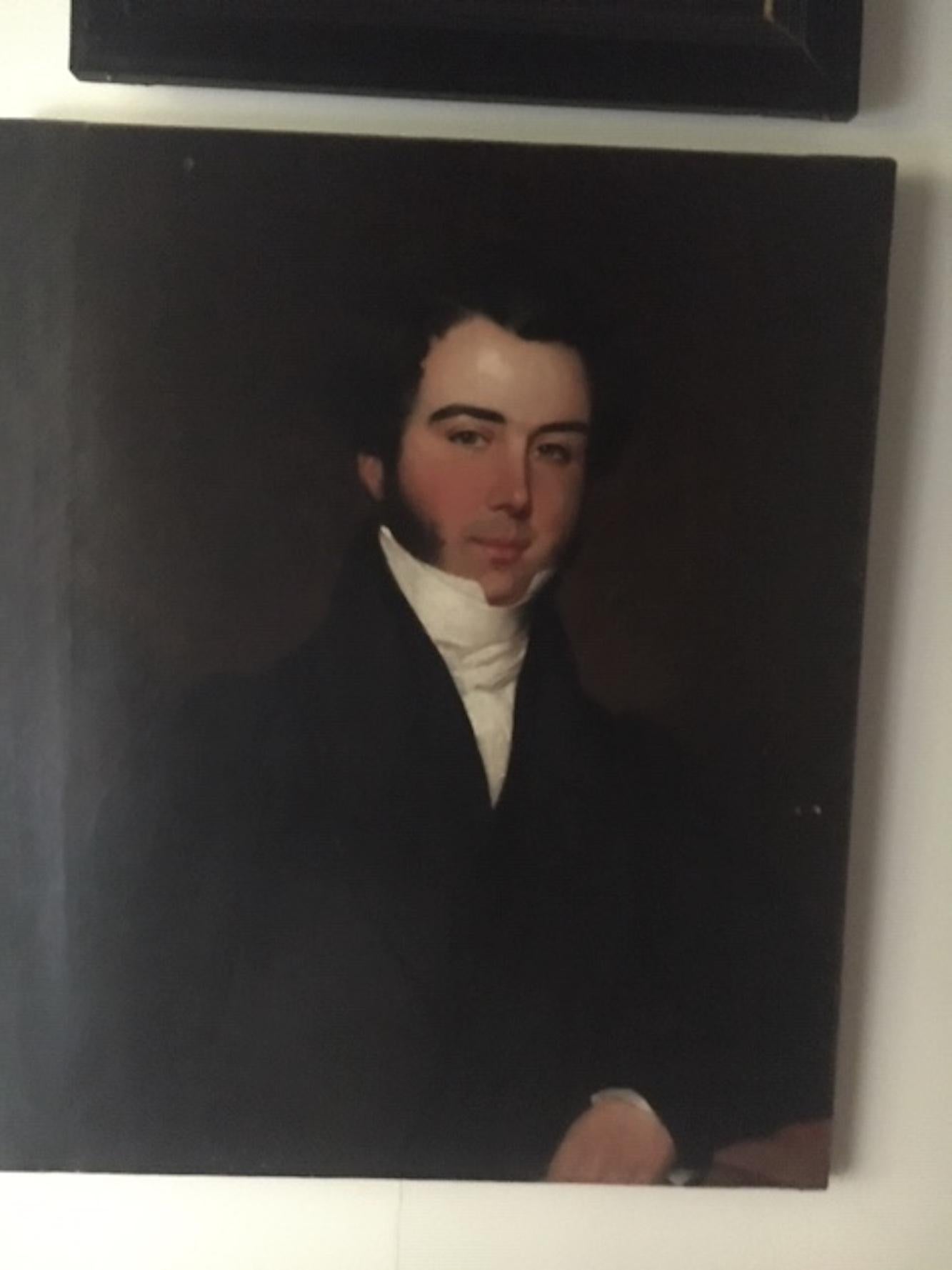 Porträt eines Gentleman aus der Regency-Zeit im Zustand „Hervorragend“ im Angebot in Buchanan, MI