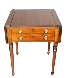 Tavolo Regency in legno di cedro rosso, forse delle Bermuda