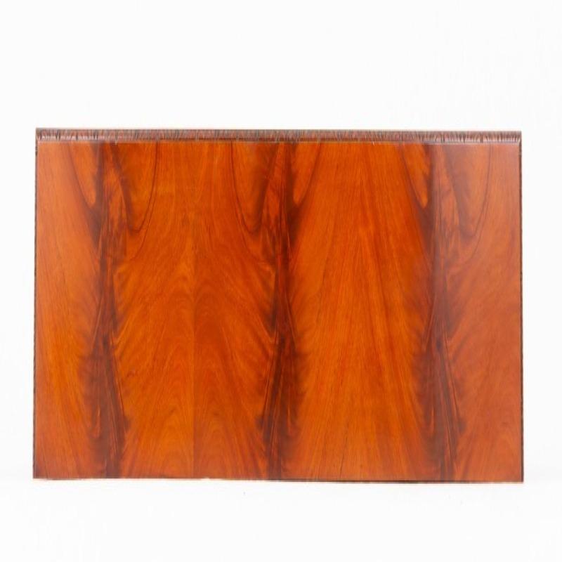 Early 20th Century Regency Revival Bookcase Mahogany Open Front For Sale