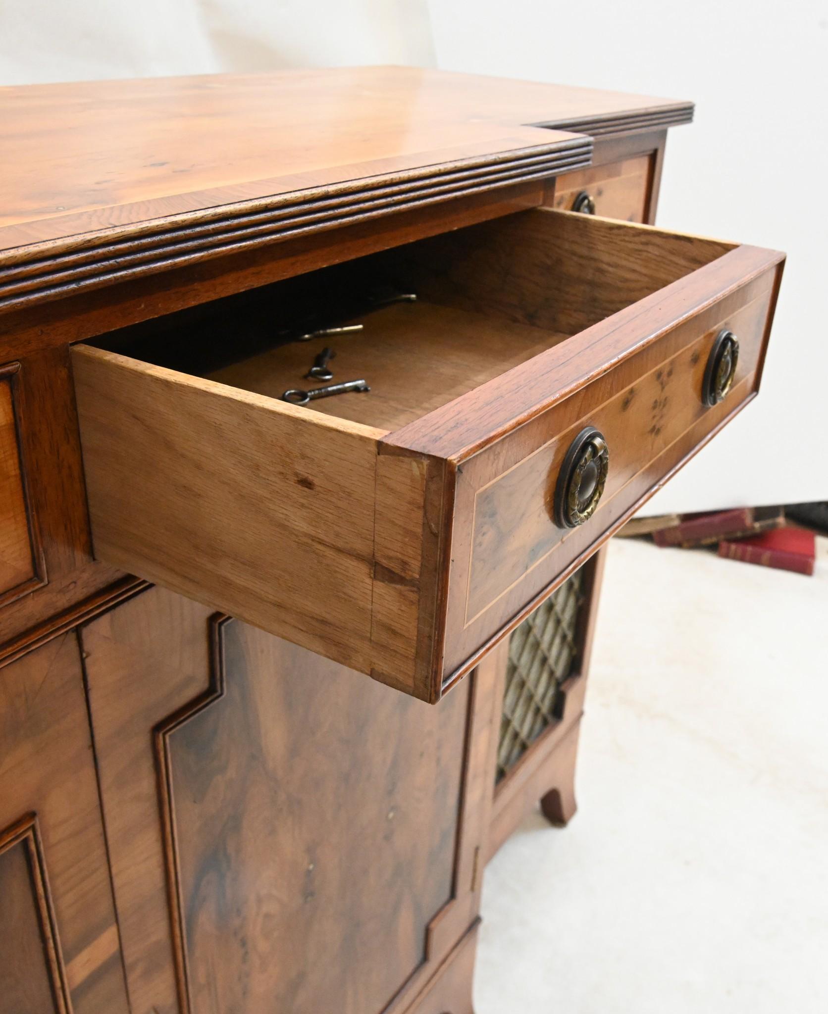 Mid-20th Century Regency Revival Chiffonier Sideboard