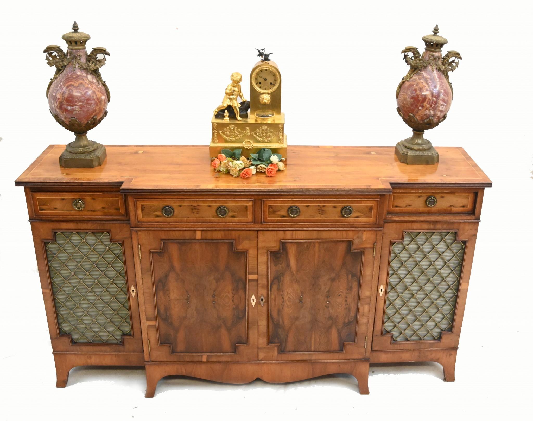 Regency Revival Chiffonier Sideboard 3