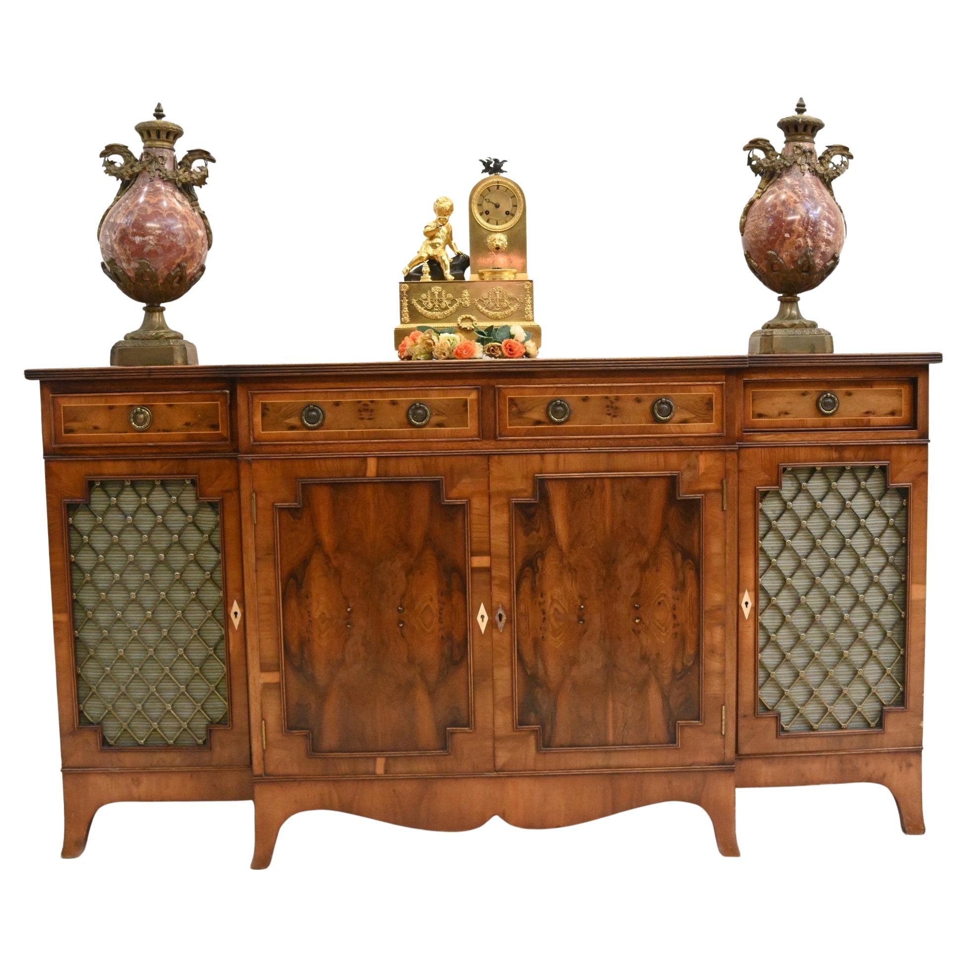 Regency Revival Chiffonier Sideboard