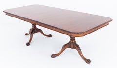 Table de salle à manger Regency Revival 10 places à piédestal