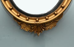 Regency Revival Mirror Gilt Eagle Glass