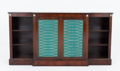 Regency Revival Sideboard Cabinet Server Mahogany Breakfront