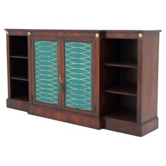 Regency Revival Sideboard Cabinet Server Mahogany Breakfront