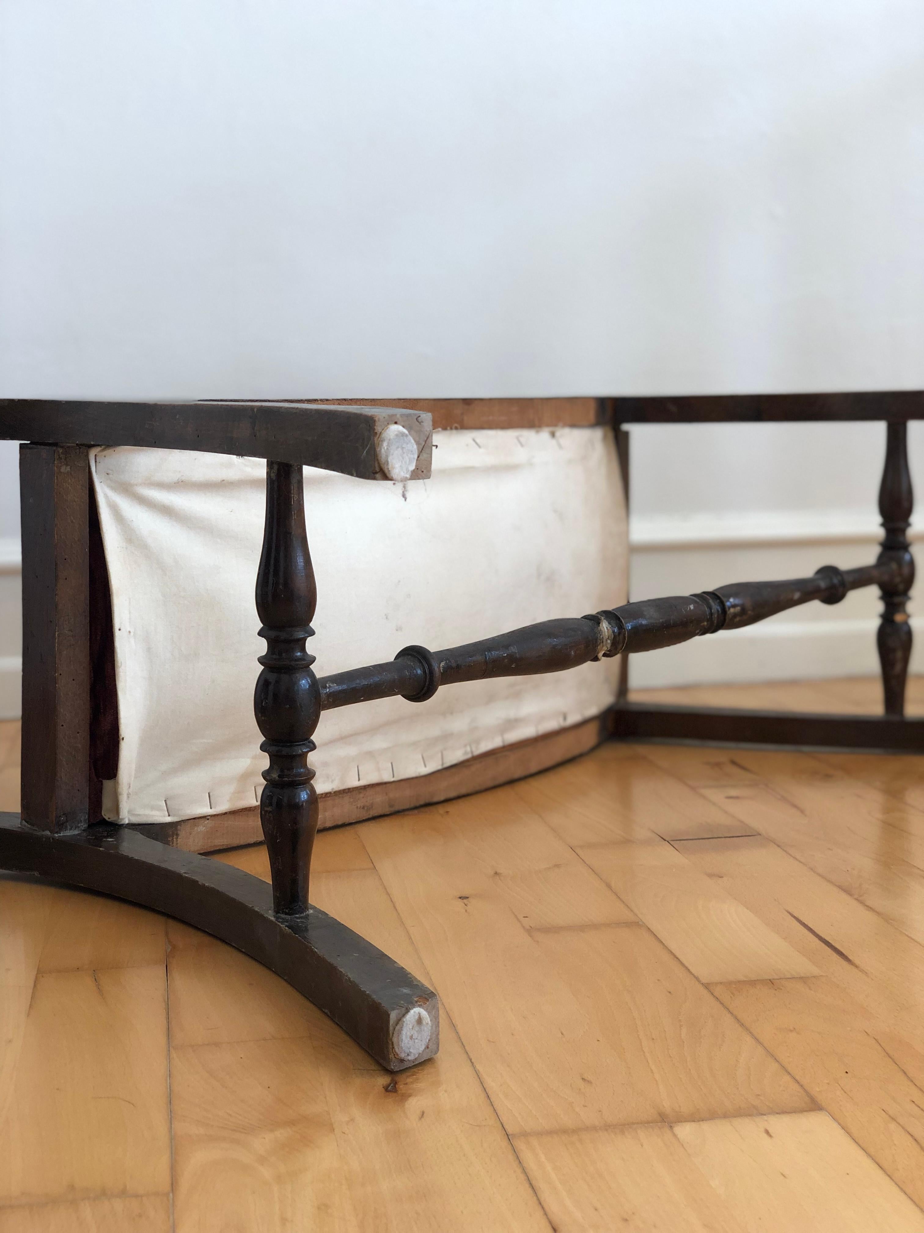 Regency Revival Spindle Bench Early 20th Century United Kingdom For Sale 4