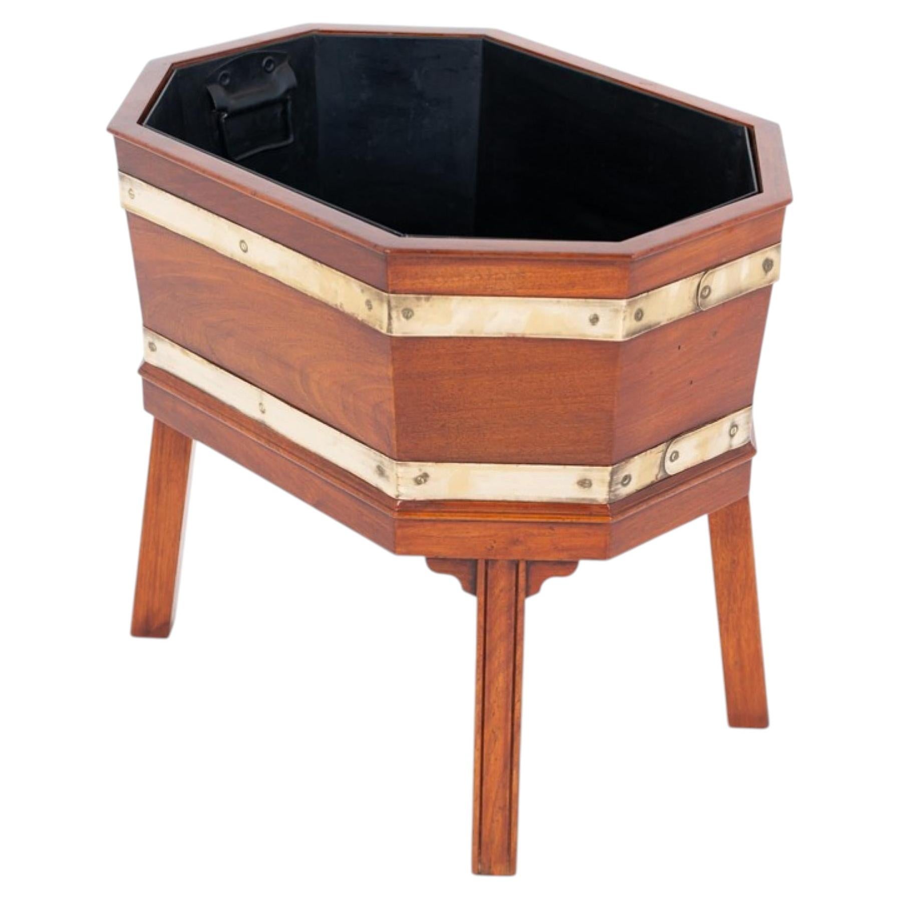 Regency Revival Wine Cooler Mahogany Planter