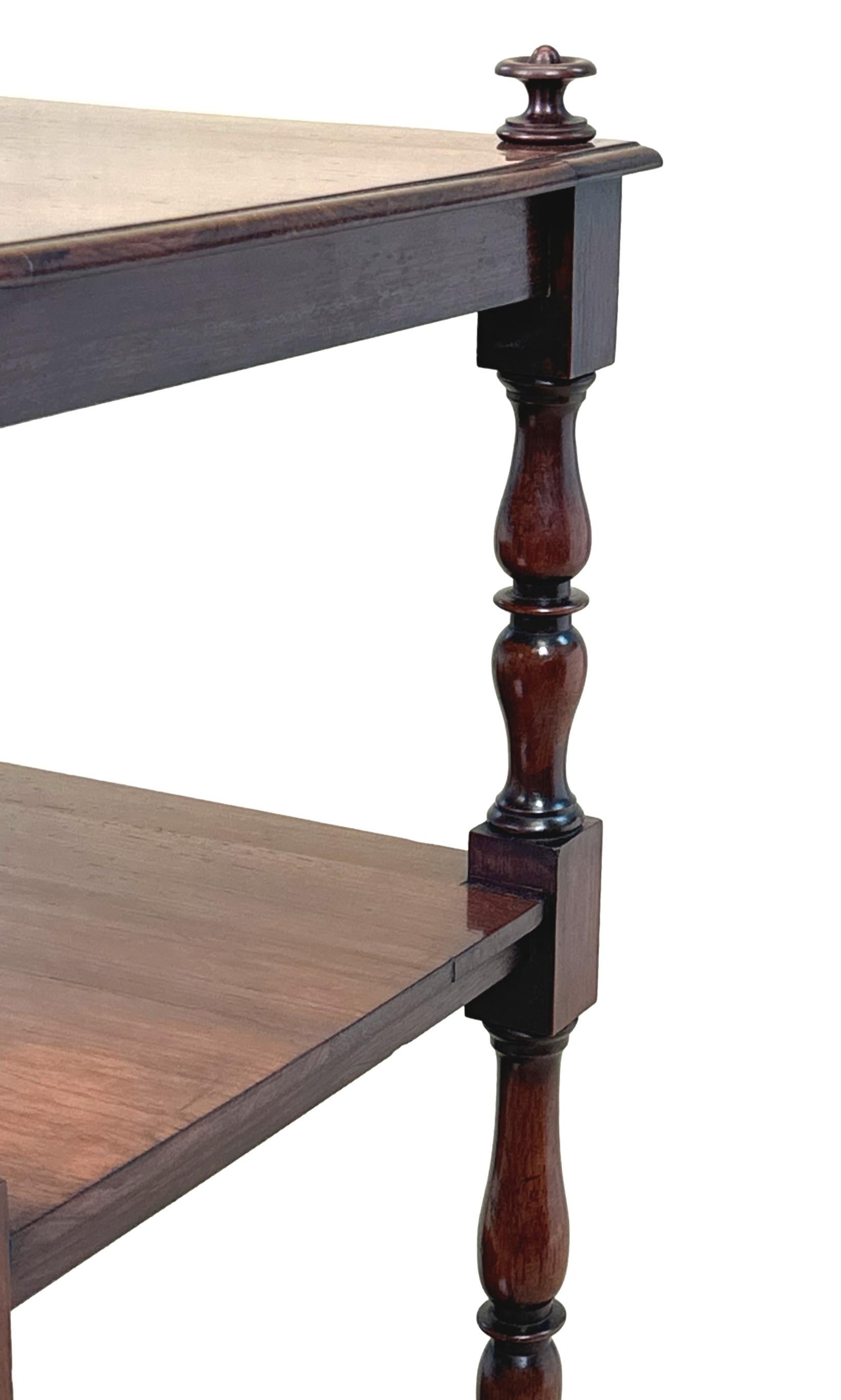 Regency Rosewood 19th Century Étagère 6
