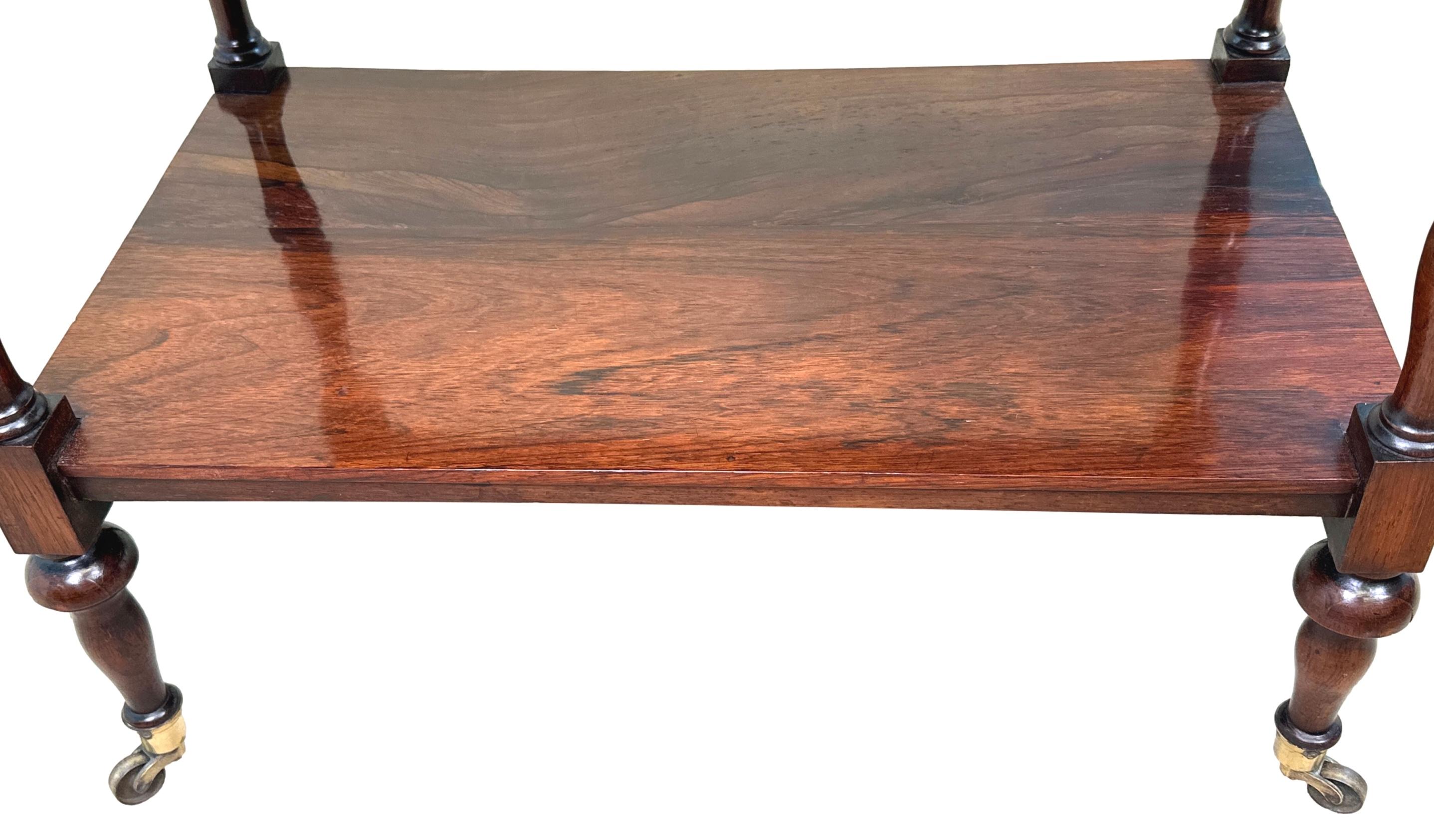 Regency Rosewood 19th Century Étagère 1