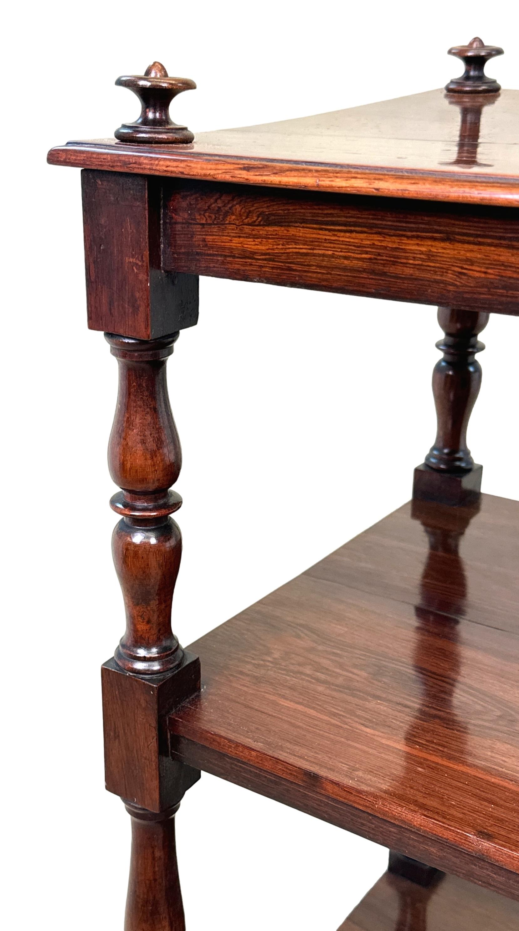 Regency Rosewood 19th Century Étagère 2