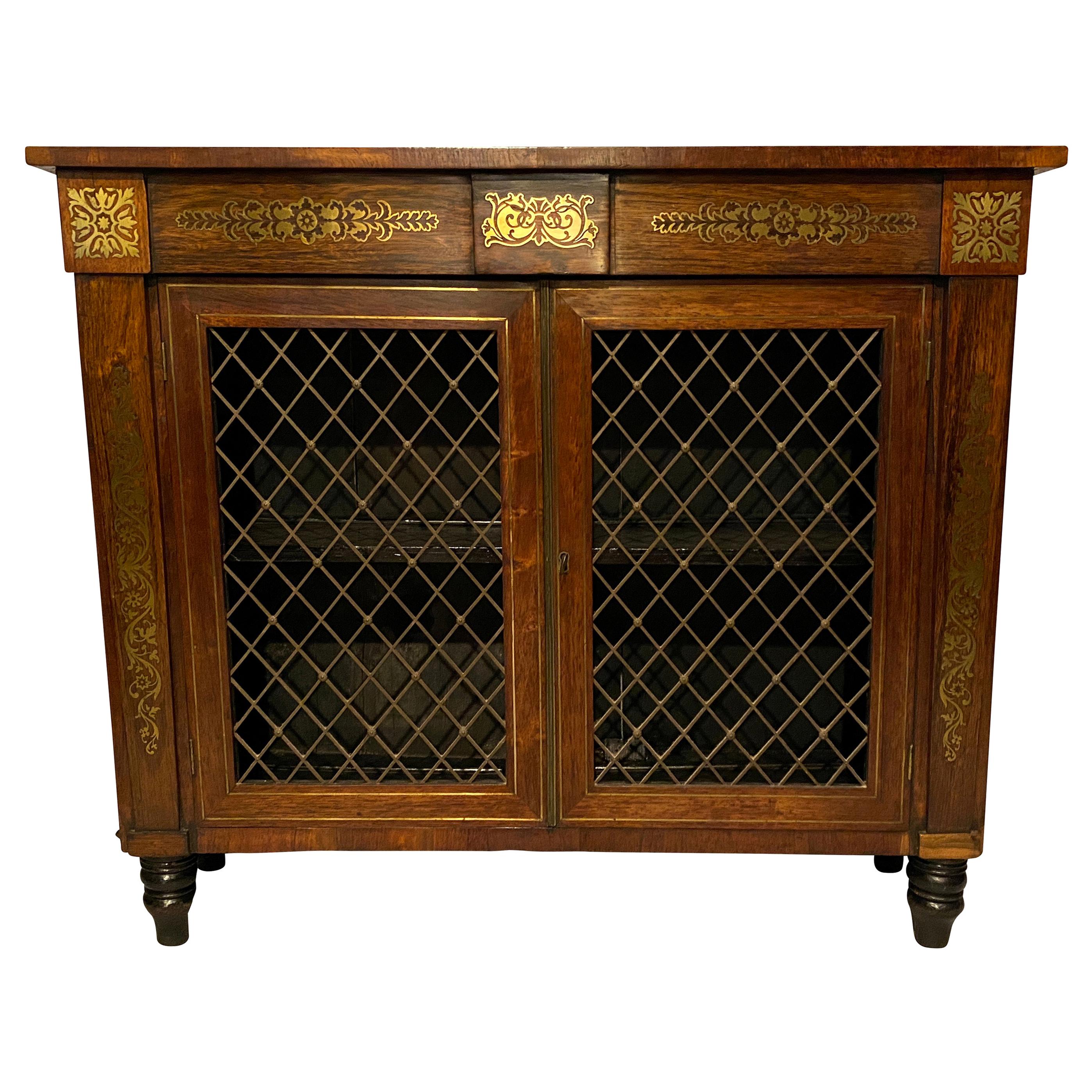 Stanley Walnut and Rosewood Credenza at 1stDibs