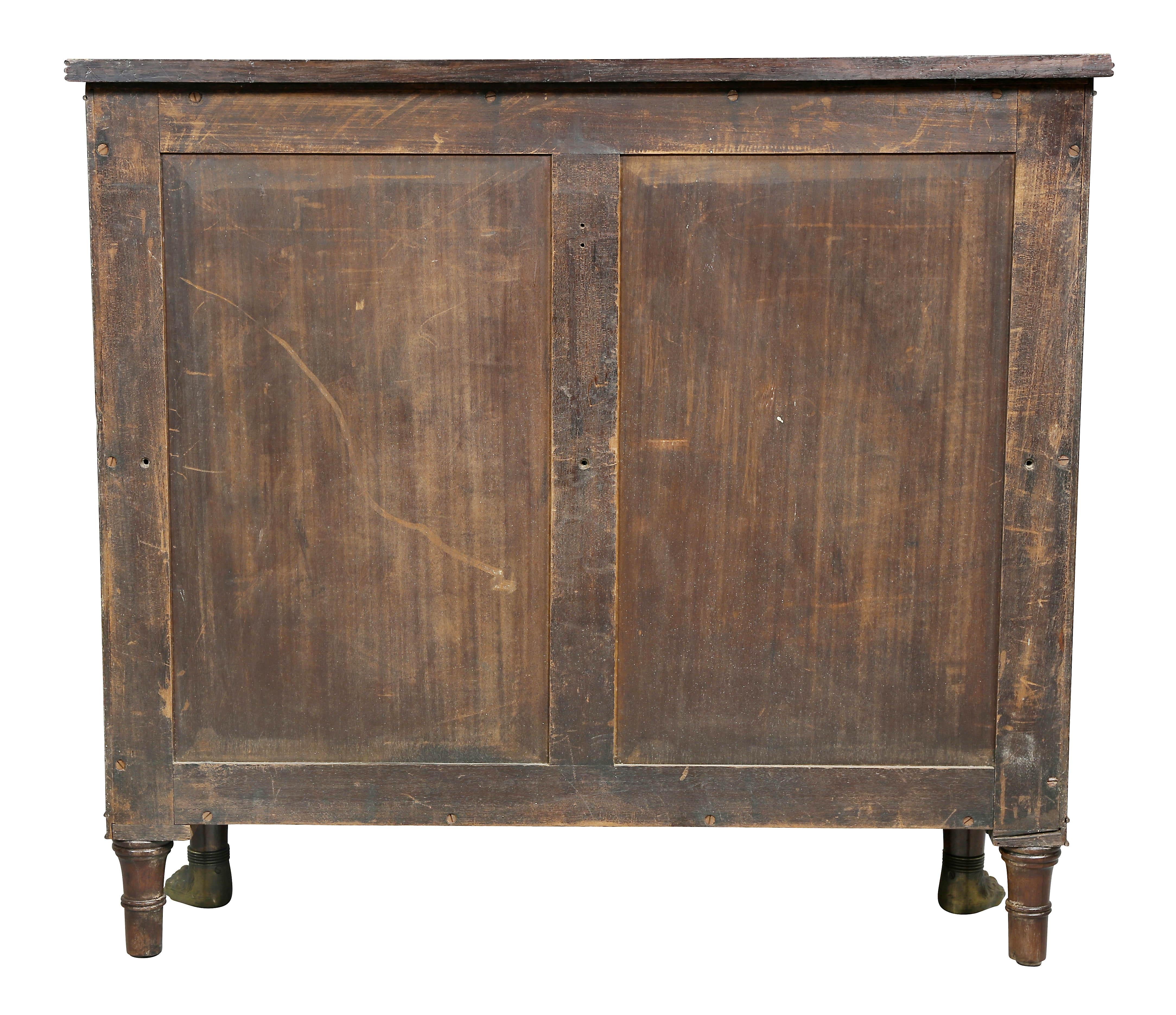 Regency-Credenza aus Palisander und Intarsien 4