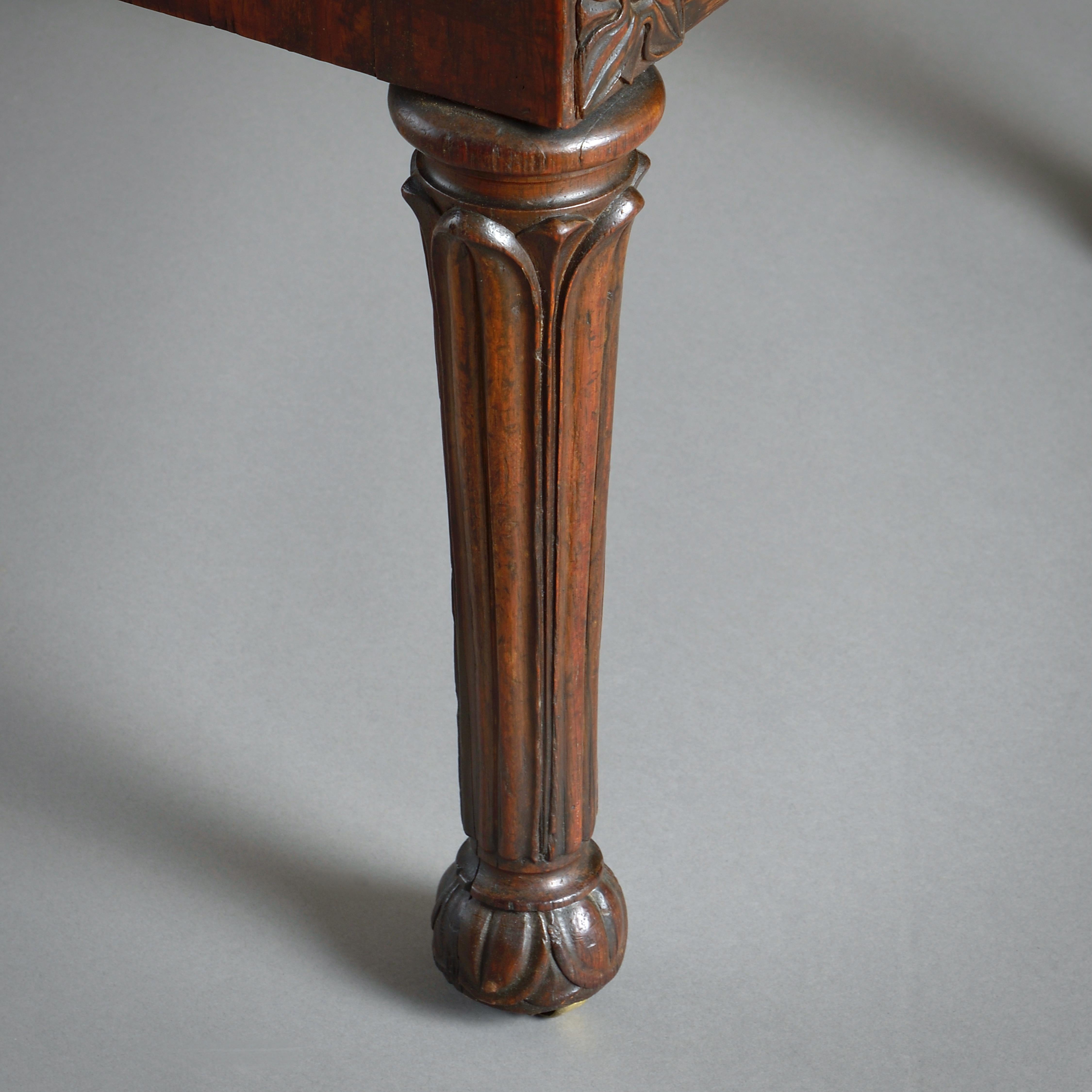 Regency Palisander Bergere (Rosenholz) im Angebot