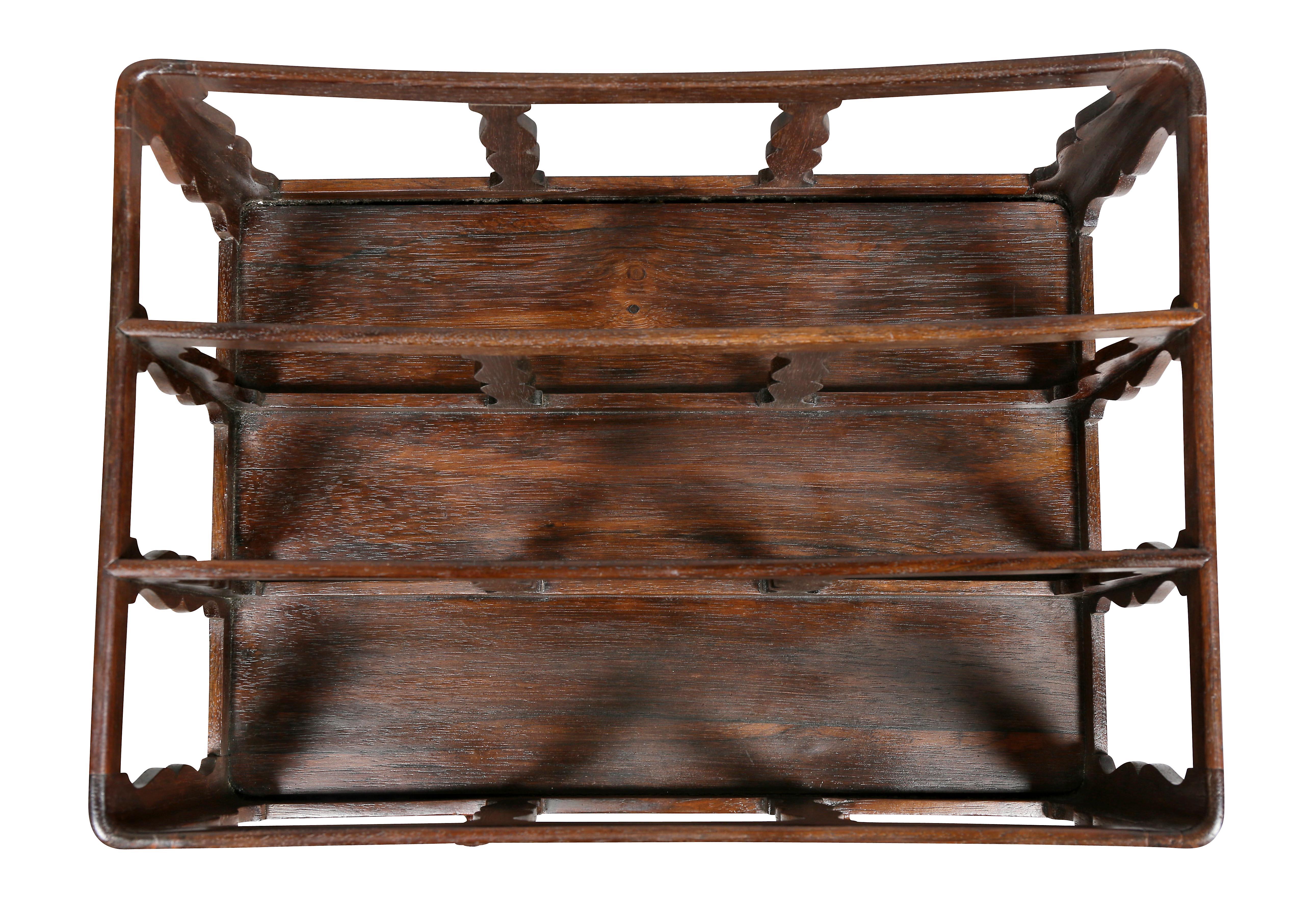 English Regency Rosewood Canterbury For Sale