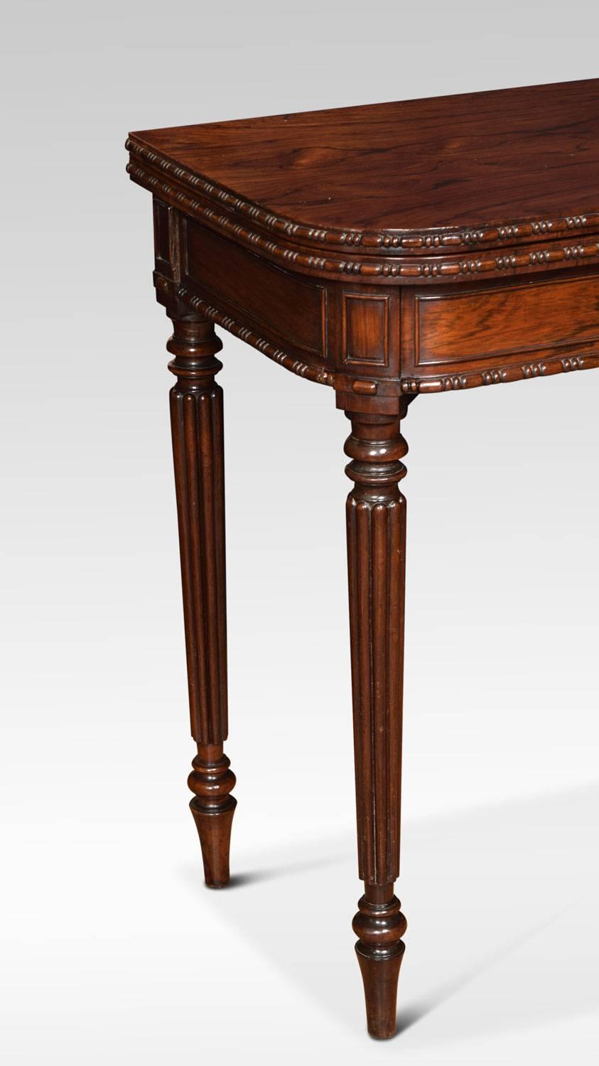 19th Century Regency Card Table For Sale