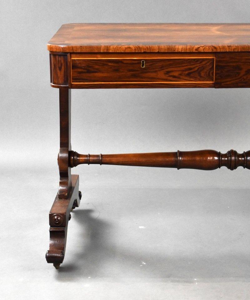 Regency Rosewood Center Table For Sale 3