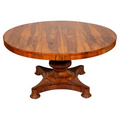 Regency Rosewood Center Table