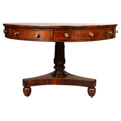 Antique Regency Rosewood Center Table