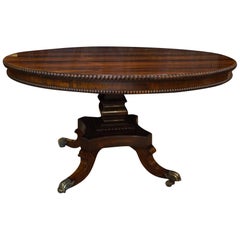 Regency Rosewood Centre Table