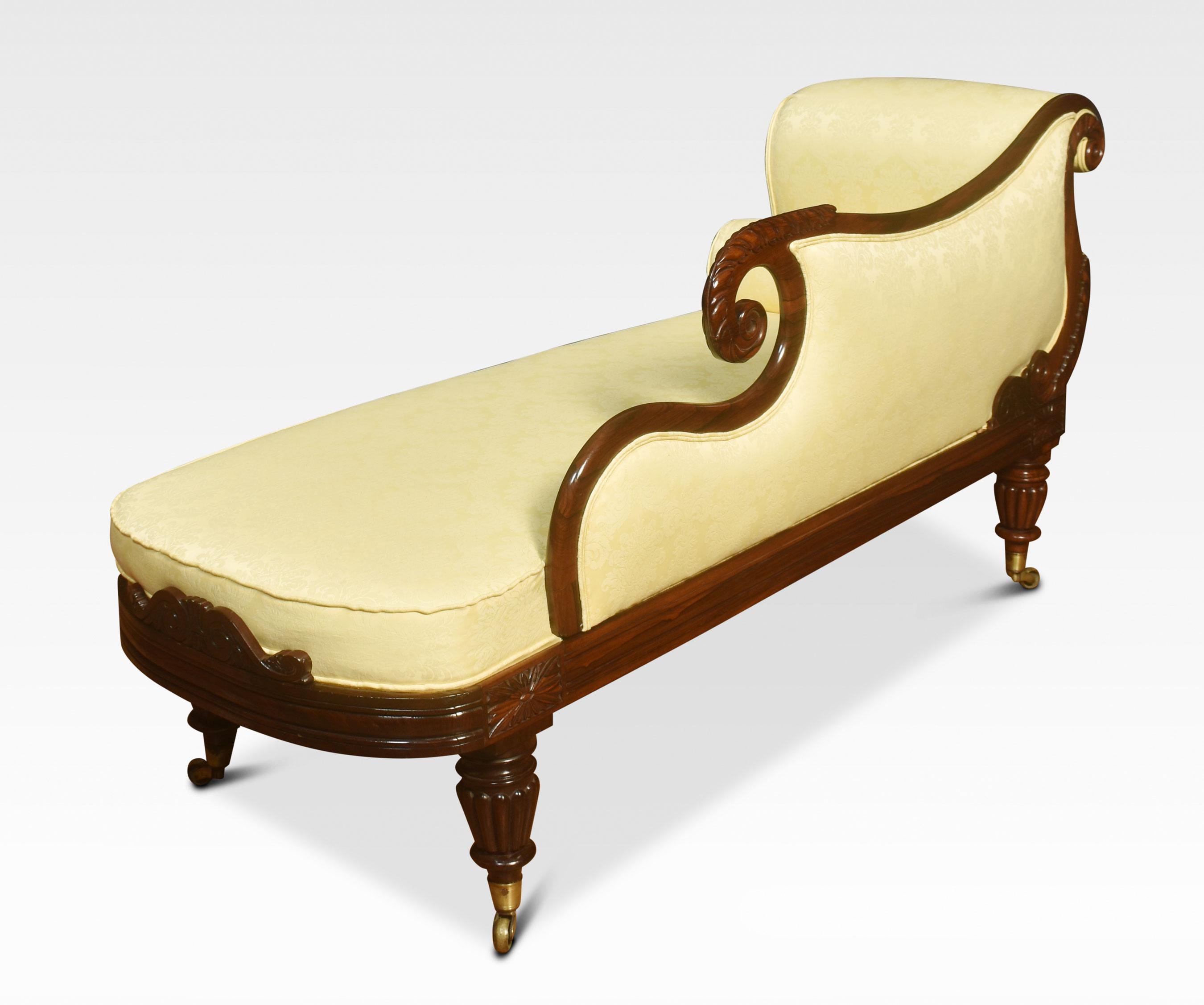 Regency Rosewood Chaise Lounge 5