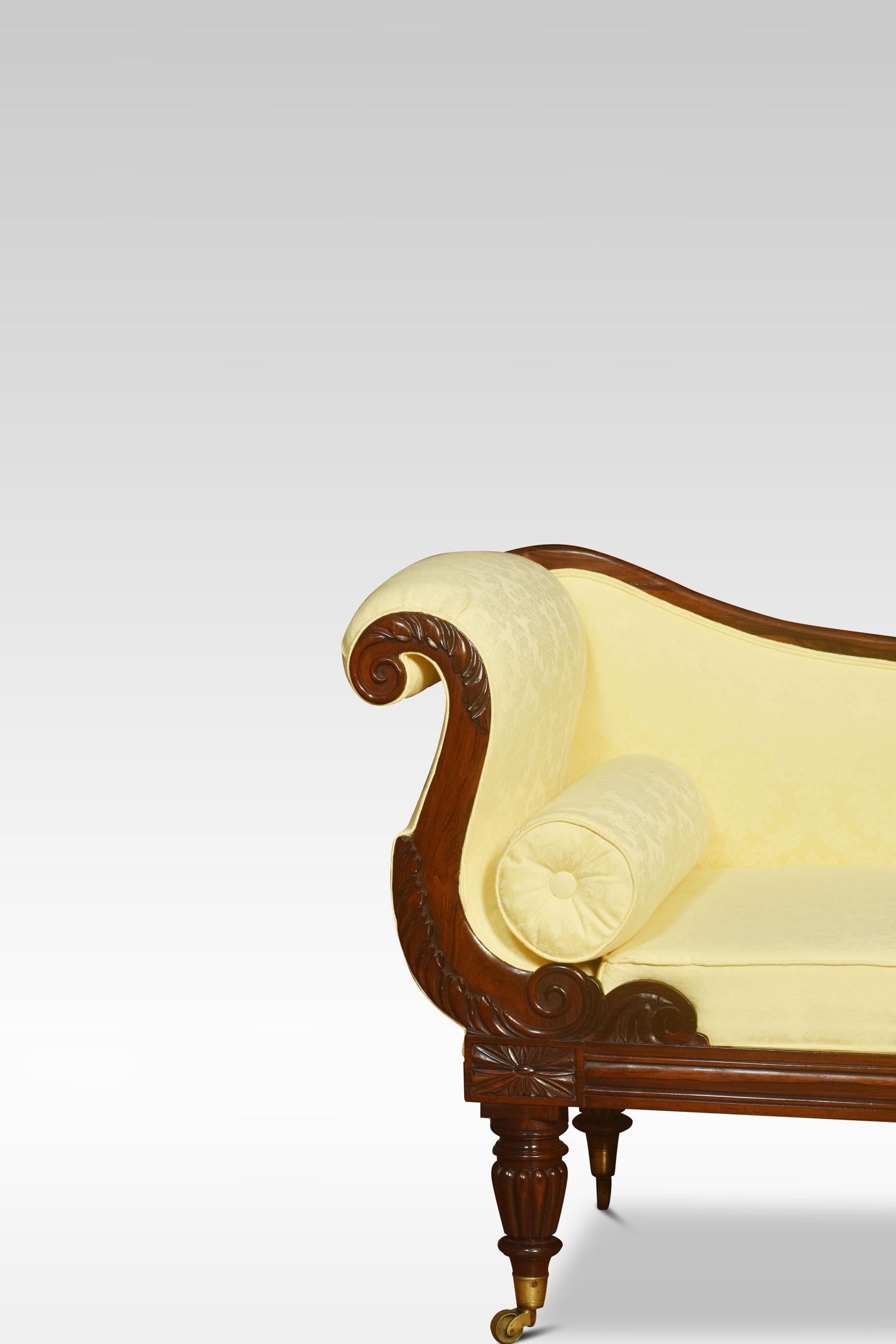 Regency Rosewood Chaise Lounge 6