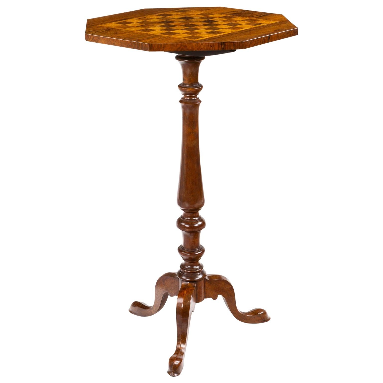 Regency Rosewood Chess Table Accedited to Gillows of Lancaster and London