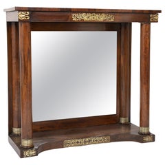 Regency Rosewood Console Table