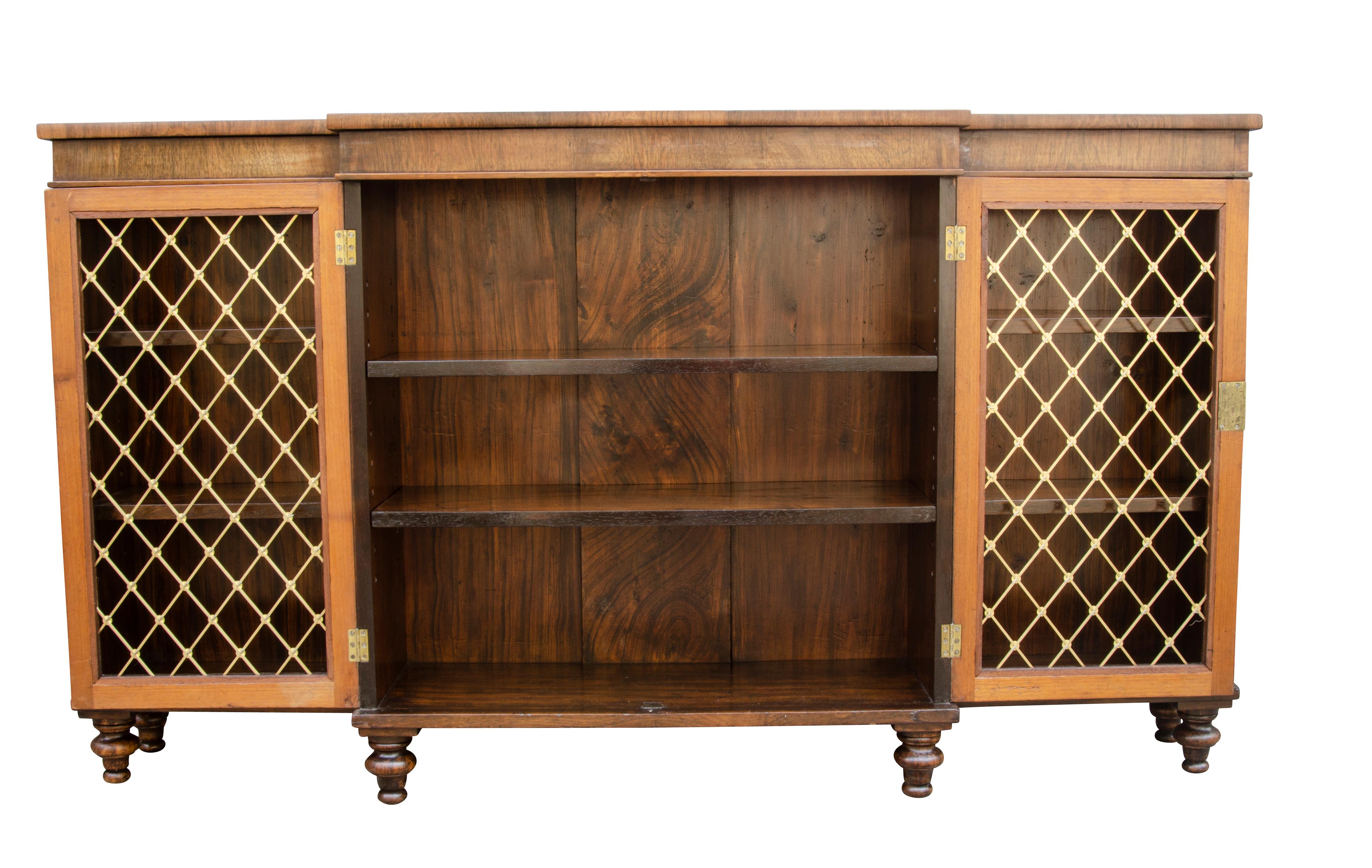 19th Century Regency Rosewood Credenza