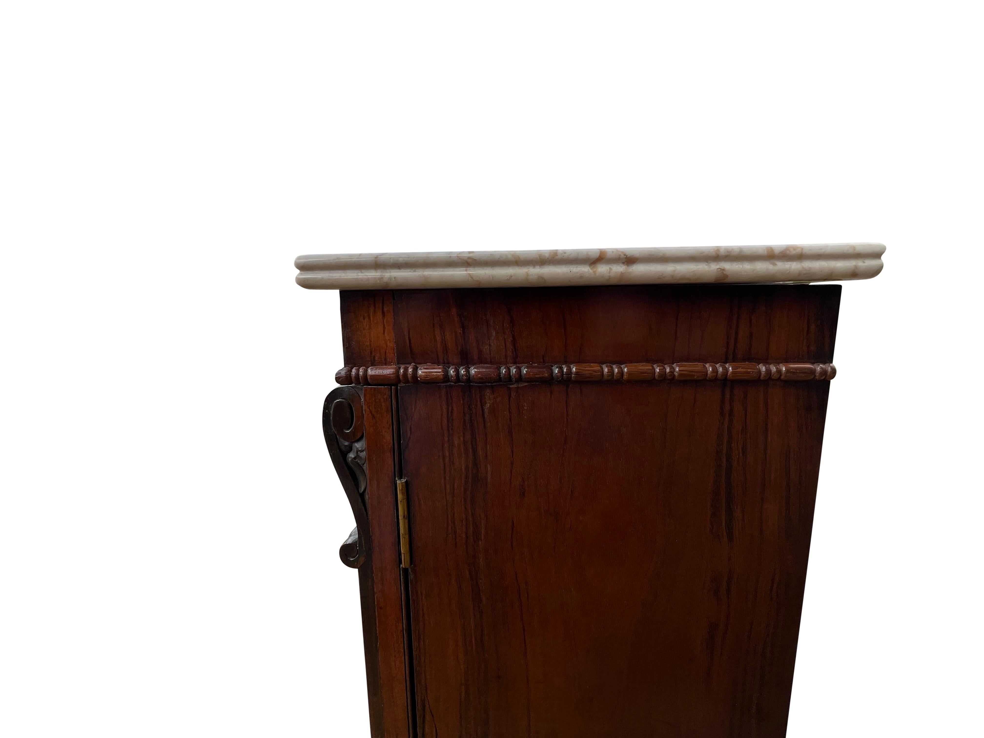 Credenza Regency in legno di palissandro con timbro James Winter, Londra in vendita 3