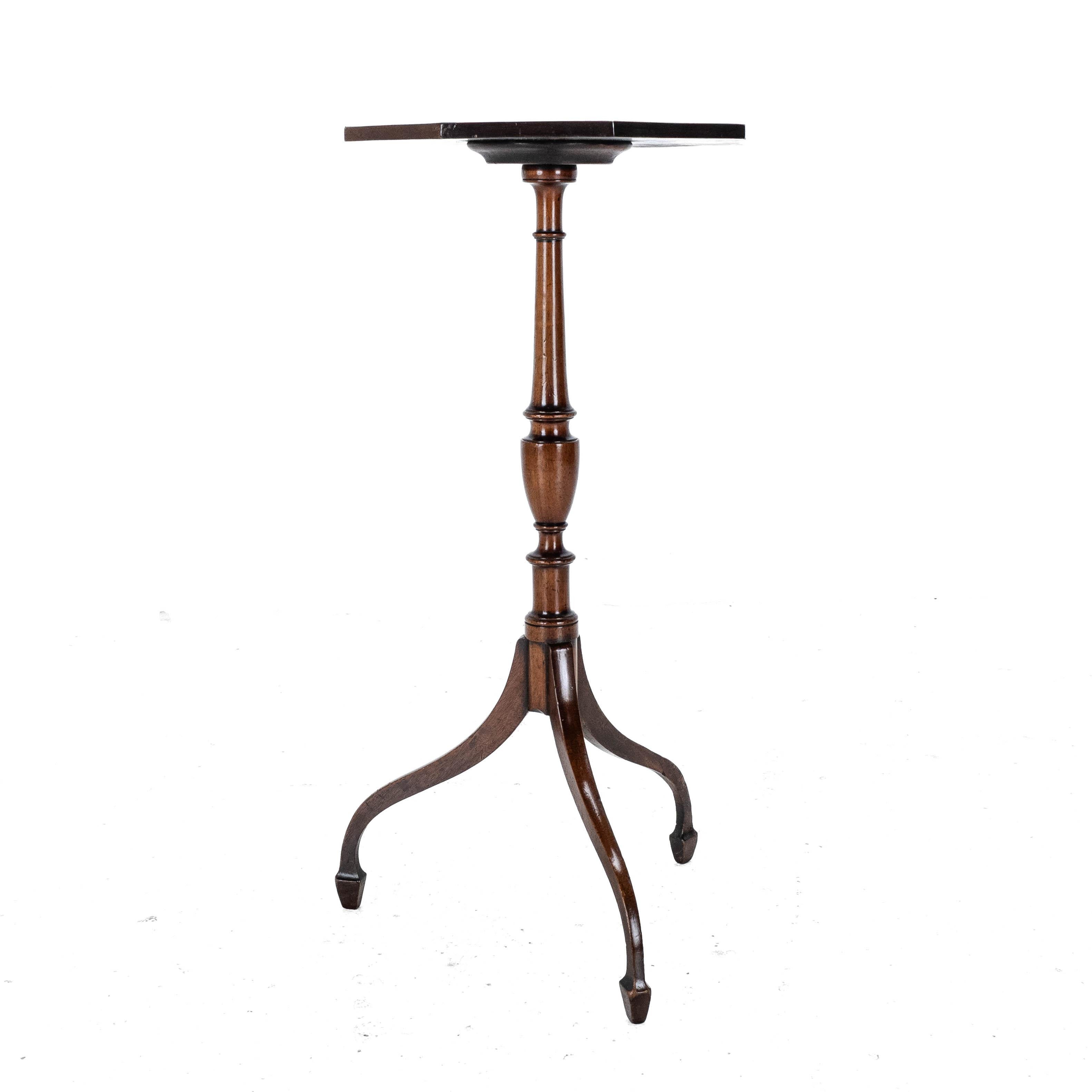 Regency Rosewood Crossbanded Mahogany Octagonal Wine Table C1810 (Georgian) 2
