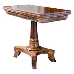 Regency Rosewood Gaming Table