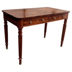 Regency rosewood Library Table attributed to Gilows