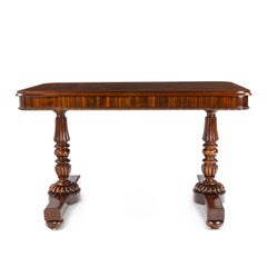 Regency Rosewood Library Table by Gillows of Lancaster