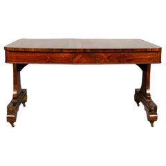 Regency Rosewood Library Table