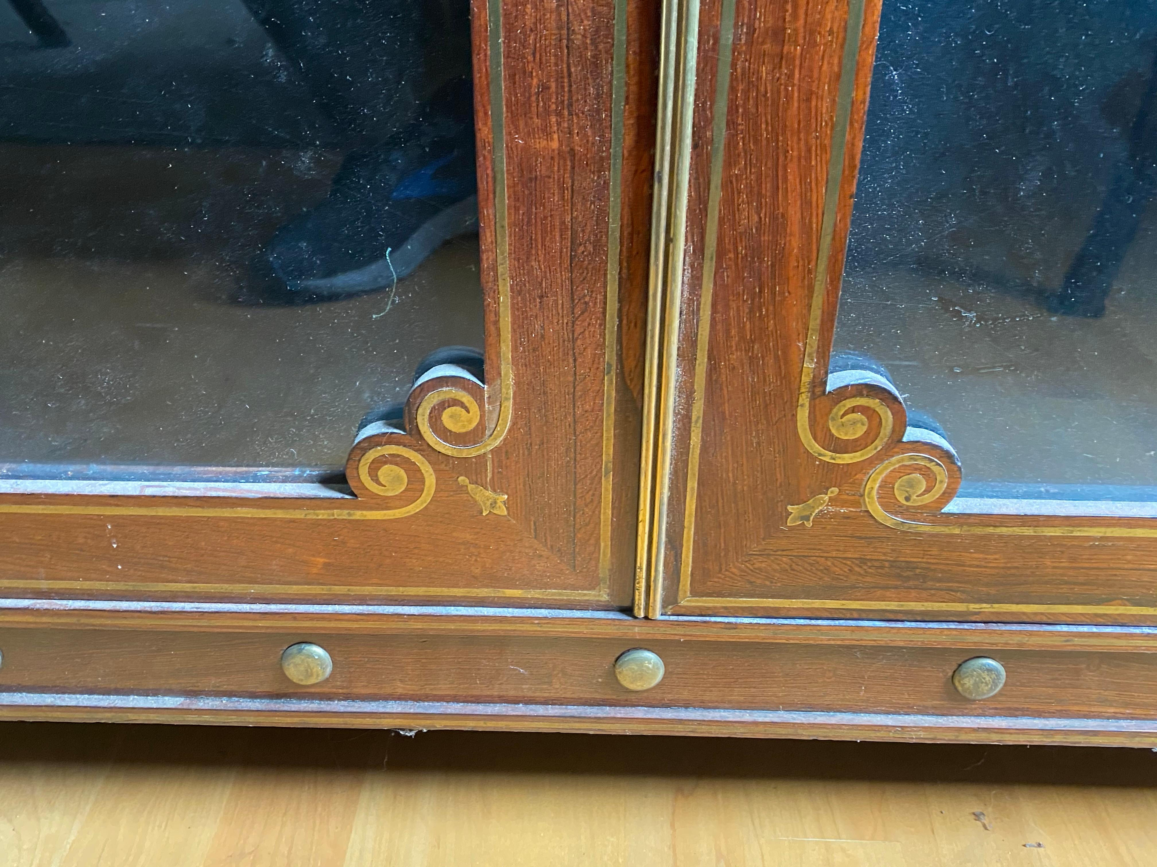 19th Century Regency Rosewood Marble Top Cabinet, circa 1815