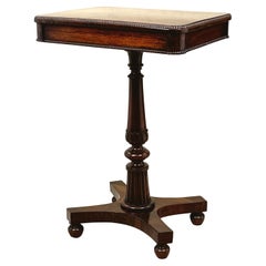Regency Rosewood Occasional Lamp Table