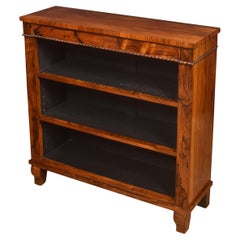 Regency  open bookcase