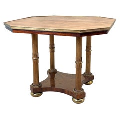 Regency Rosewood & Parcel Gilt Centre Table