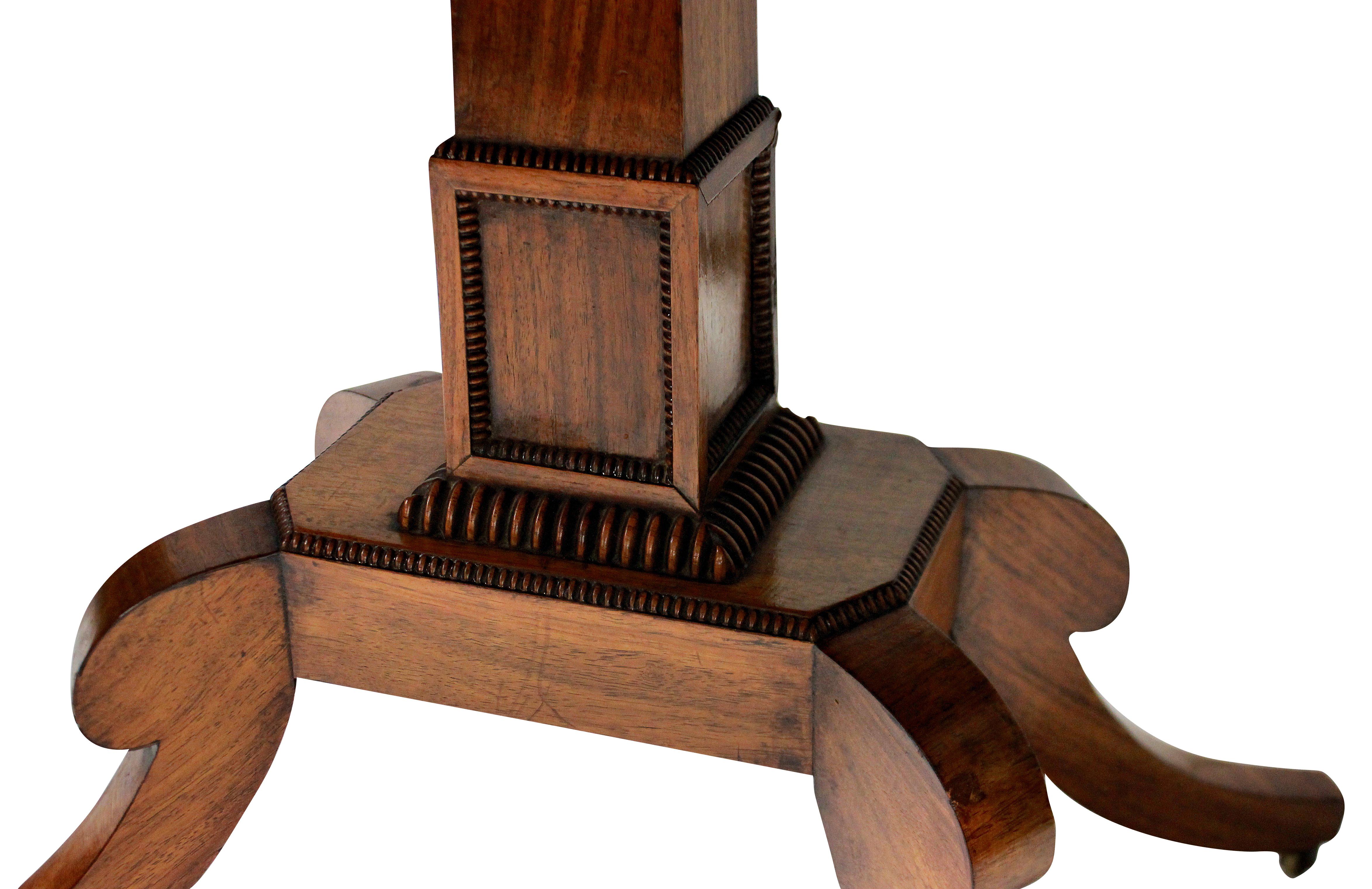 British Regency Rosewood Pembroke Table