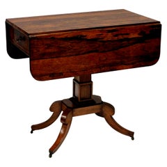 Regency Rosewood Pembroke Table