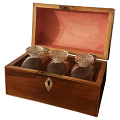 Regency Rosewood Scent Bottle Box