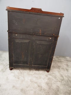 Regency Rosewood Secretaire Chiffonier