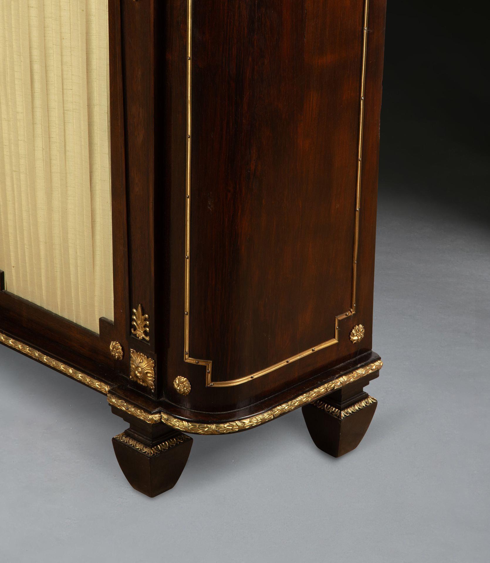 Regency Rosewood Side Cabinet 6