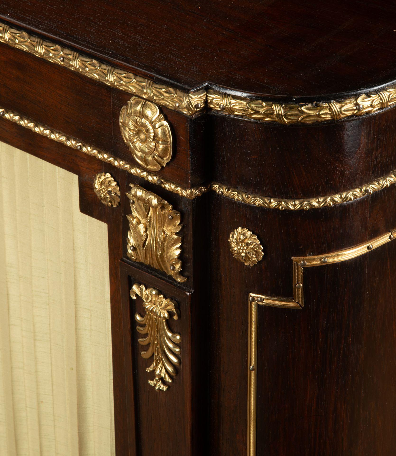 Regency Rosewood Side Cabinet 8